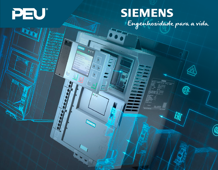 Nova Geração de Soft Starter 3RW Siemens